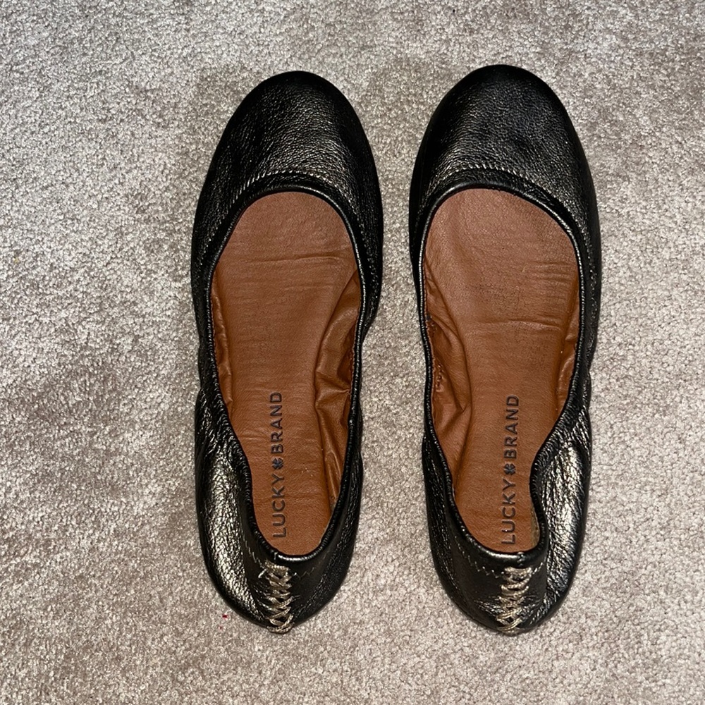 Ballet flats by Lucky Brand style is Emmie Sz 6M EUC